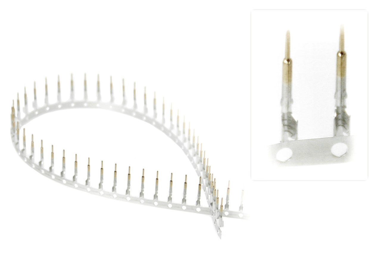 0,30€/Stk 50x FAKRA Kontakt Stift männlich - Pin Gehäuse Stecker Plug