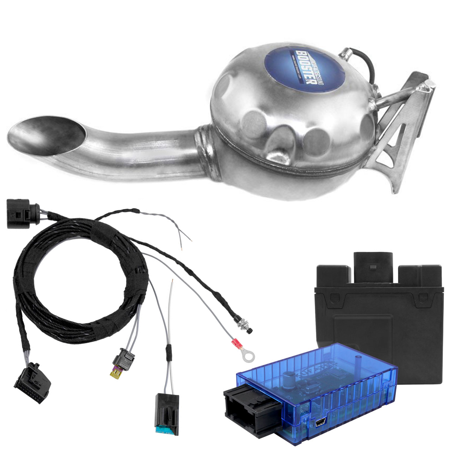 Original Kufatec Sound Booster Active Modul + Sound Modul für VW Passat CC