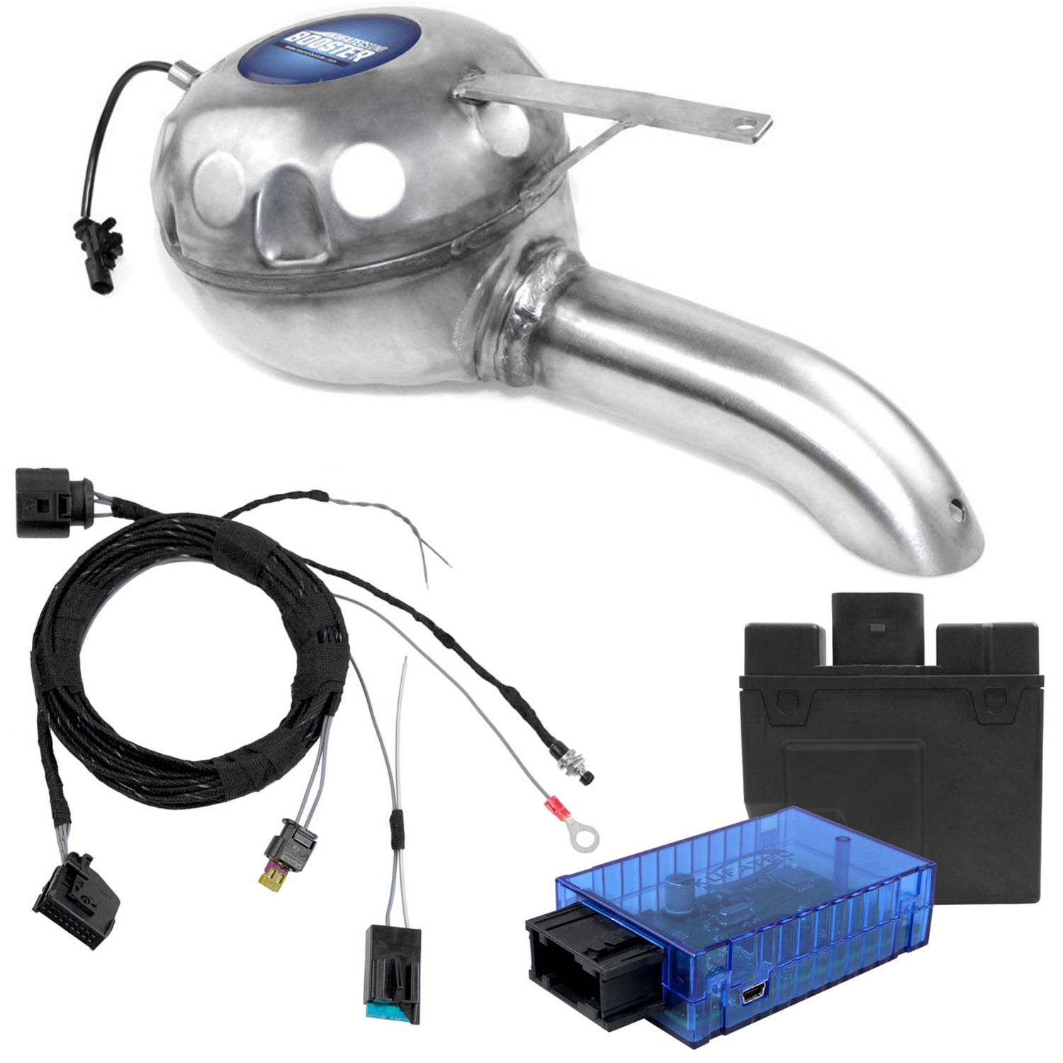 Original Kufatec Sound Booster Active Modul + Modul für VW Amarok 2H Diesel TDI