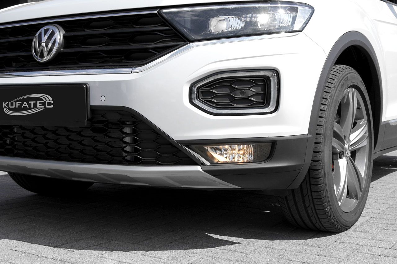 Original Kufatec Nebelscheinwerfer Gitter Kabelbaum Schalter für VW T-Roc A11