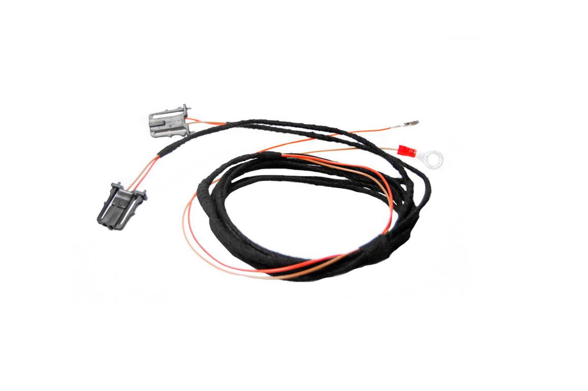 Original Kufatec Kabelbaum LED Fußraum VORN für VW Passat 3C Polo 6R Sharan 7N