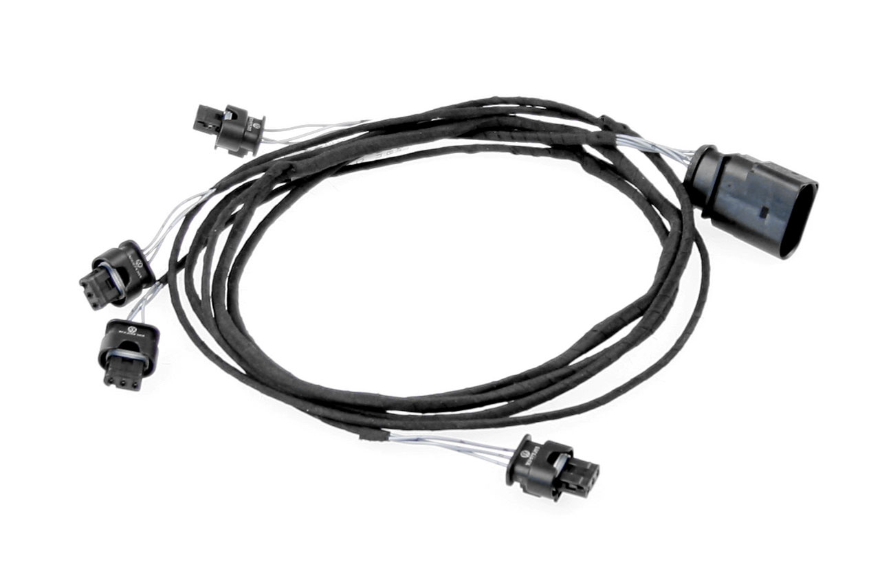 Original Kufatec Kabelbaum PDC Sensor Stoßstange Vorne für Audi A4 B8 A5 8T Q5