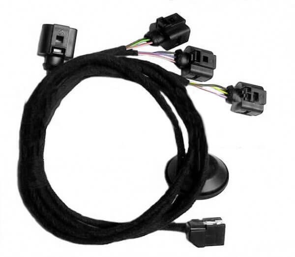 Original Kufatec Kabelbaum PDC Sensor Heck Stoßstange Hinten für Audi Q7 4L