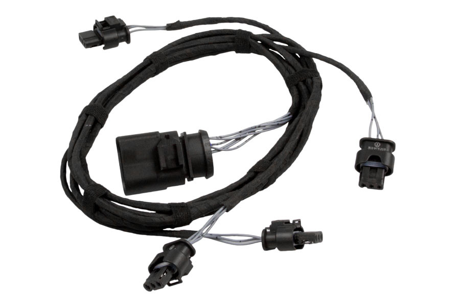 Original Kufatec Kabelbaum PDC Sensor Heck Stoßstange Hinten für VW Amarok 2H