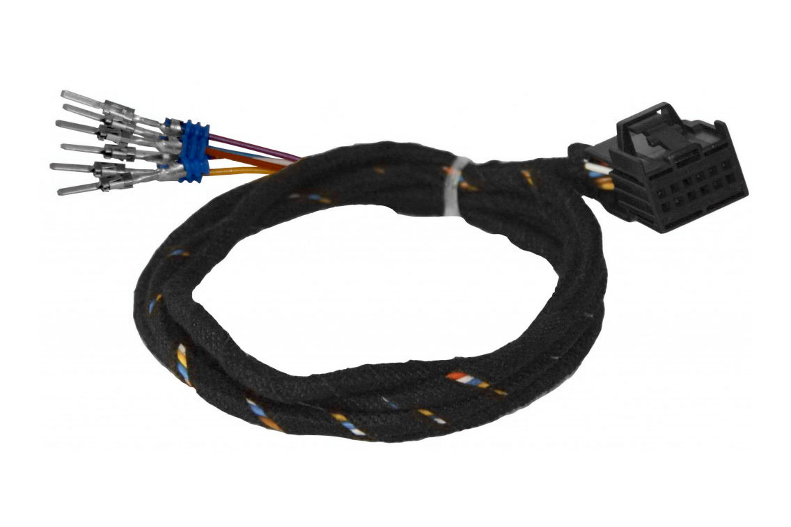 Original Kufatec Kabelbaum PDC Sensor Steuergerät Park Pilot Heck für VW Golf 5