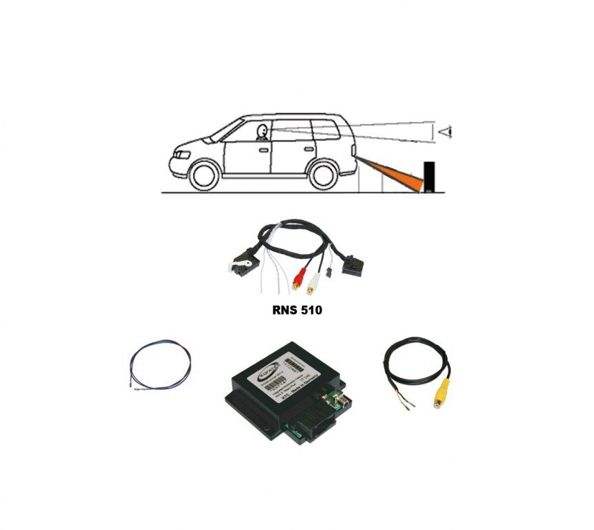 Für Skoda Amundsen Columbus Original Kufatec Rückfahrkamera Interface Kabelbaum