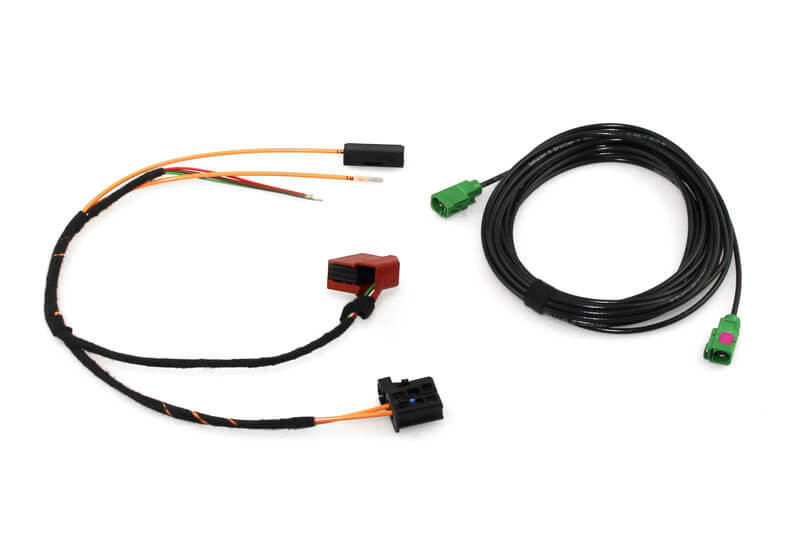 Original Kufatec Kabelbaum Kabelsatz Stecker TV Tuner RNS 850 für VW Touareg 7P