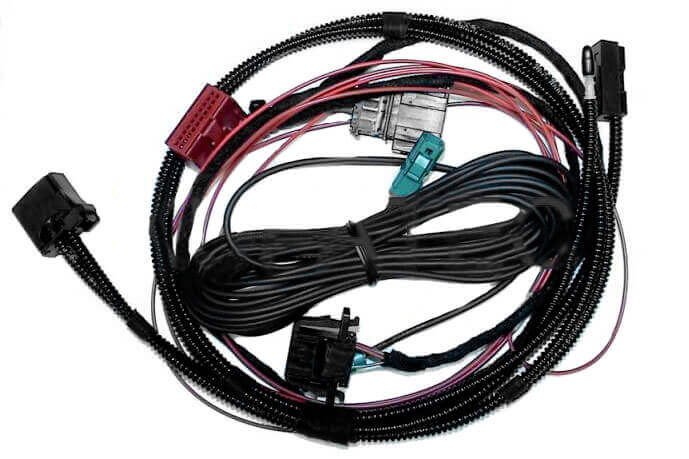 Original Kufatec Kabelbaum Stecker Set für TV Tuner mit MMi 3G für Audi Q5 8R