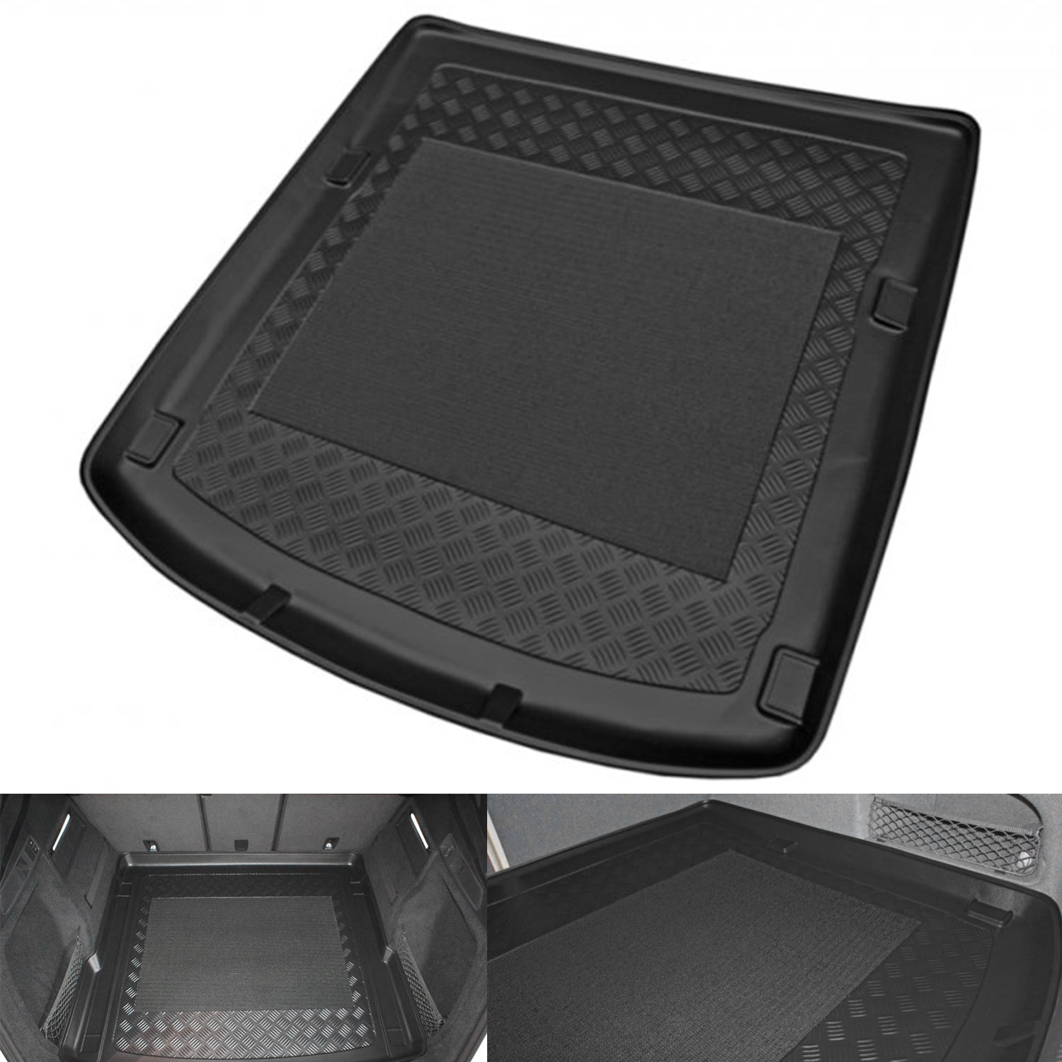 Original TFS Premium Kofferraumwanne Antirutsch Matte für  Dacia Logan II 2013-