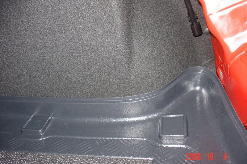 Original TFS Premium Kofferraumwanne Antirutsch für Dacia Sandero ab 2008-2012