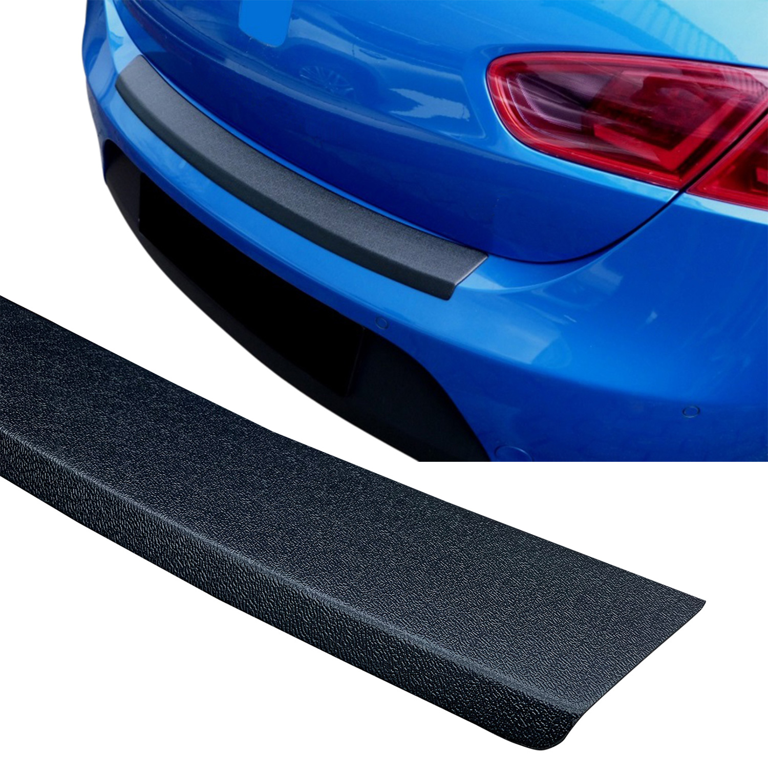 Original TFS Premium Ladekantenschutz Schwarz ABS für Dacia Logan MCV 2006-2013