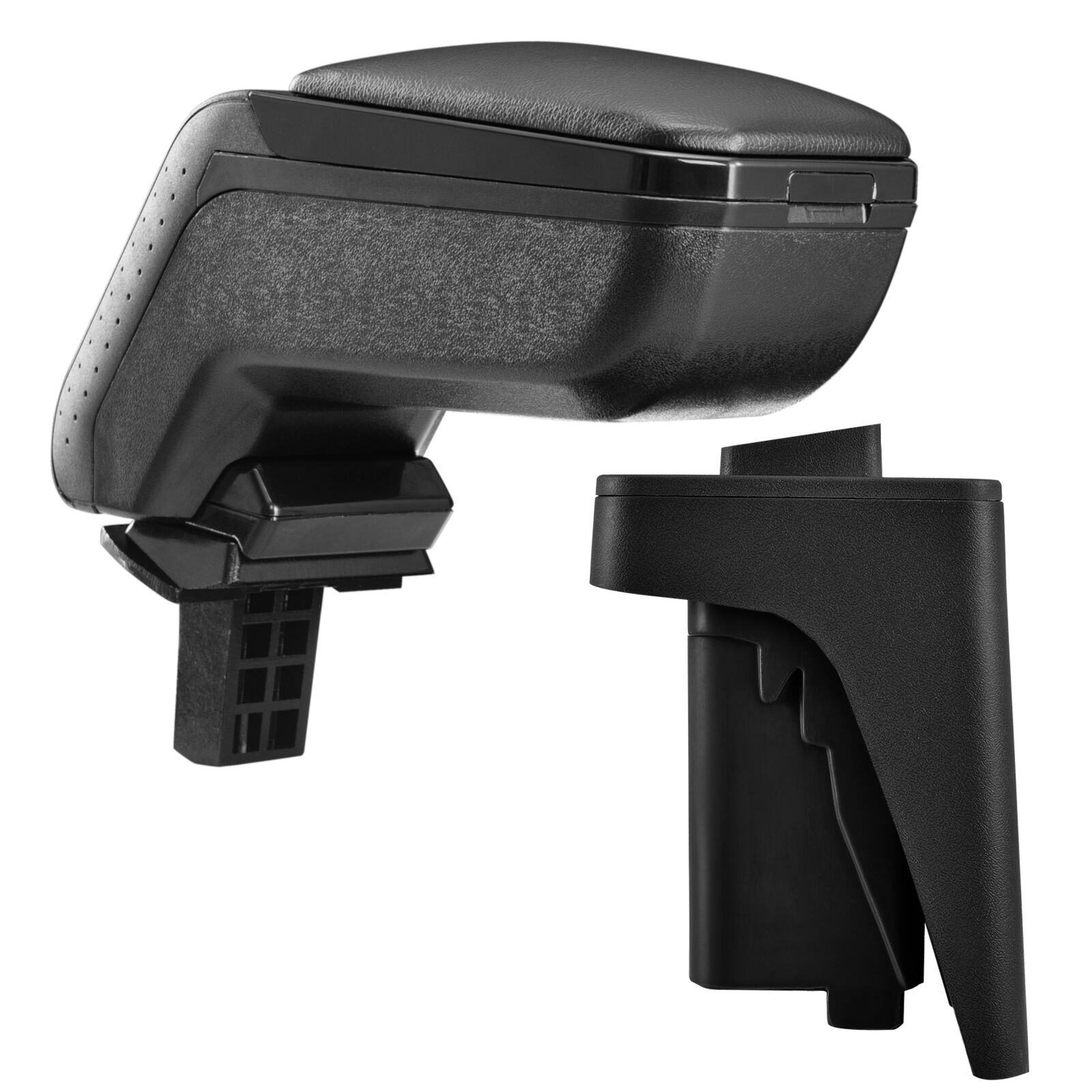  Mittelarmlehne Armlehne KOMPLETT Leder Schwarz für Audi A3 8P 2003-2013