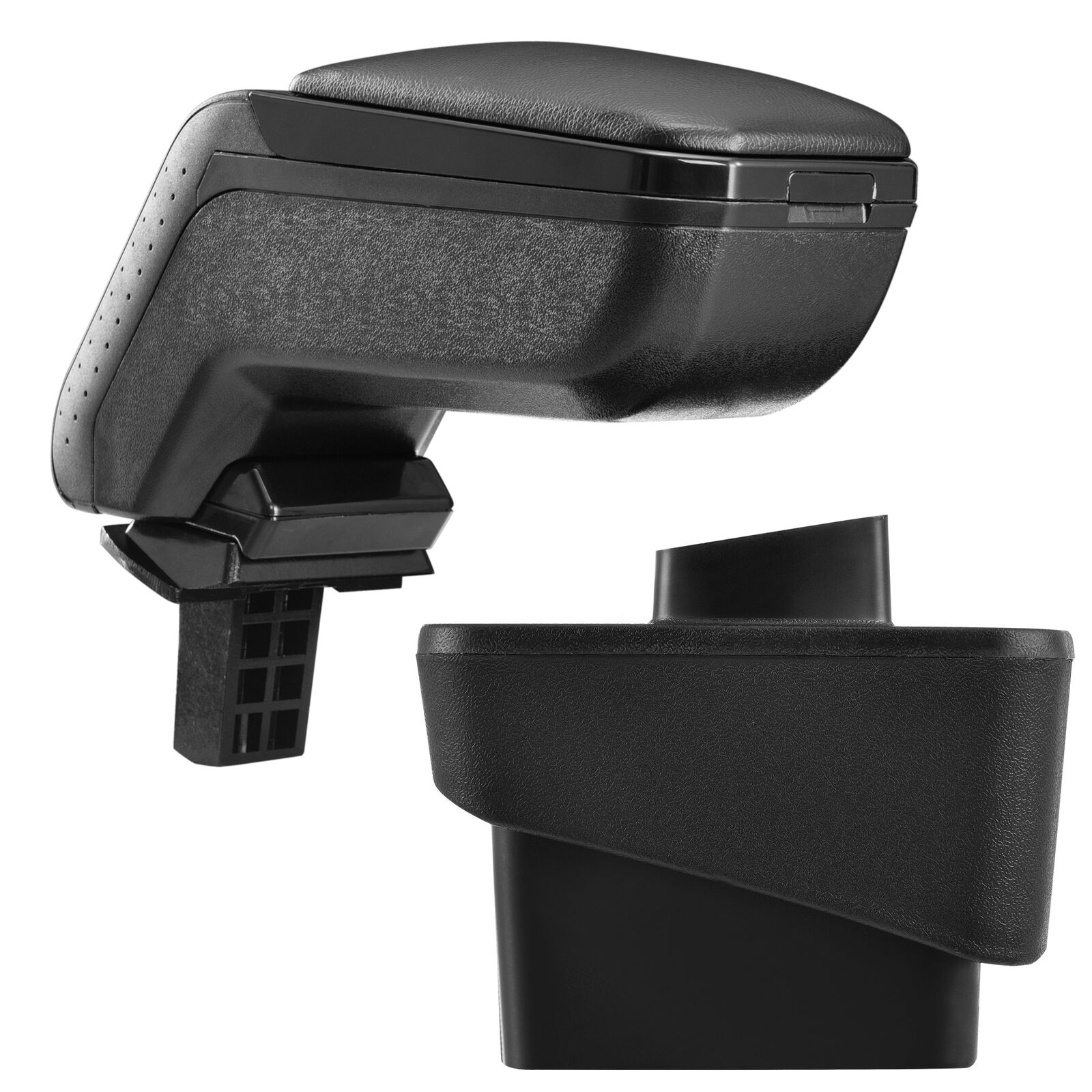  Mittelarmlehne Armlehne KOMPLETT Leder Schwarz für Audi A1 8X ab 2010-