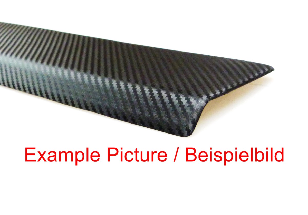 1A180 Ladekantenschutz Für VW Caddy II-III - Edelstahl Rostfrei 2003-2015