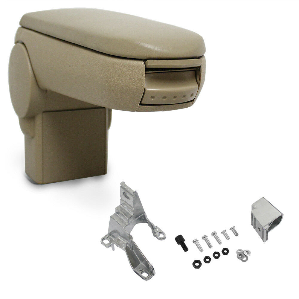 Für Seat Leon 1 M / Toledo Mittelarmlehne Armlehne KOMPLETT Textil Bezug Beige