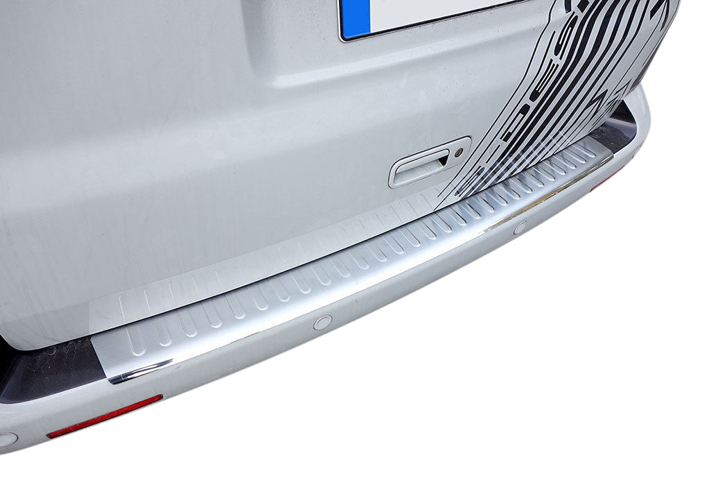 Premium Edelstahl V2A Ladekantenschutz Matt gebürstet für VW T5 V ab 2003-2014