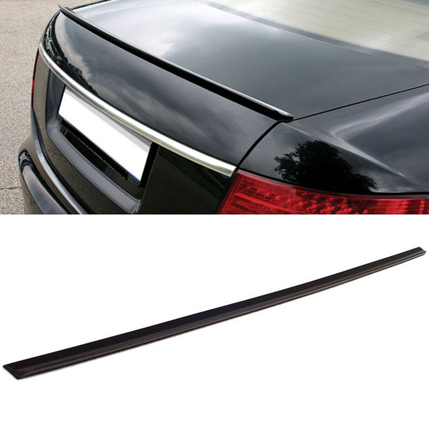 Heck Spoiler Spoilerlippe Kofferraum Heckspoiler Lippe für BMW E60 Limo 2003-10