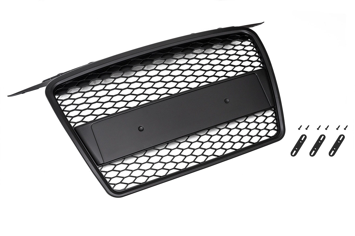 Kühlergrill Sportgrill Waben Matt Schwarz für Audi A3 8P 2005-08