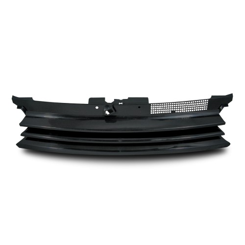 Kühlergrill Sportgrill Schwarz ohne Emblem mit Halbmond für VW Golf 4 IV 1997-05
