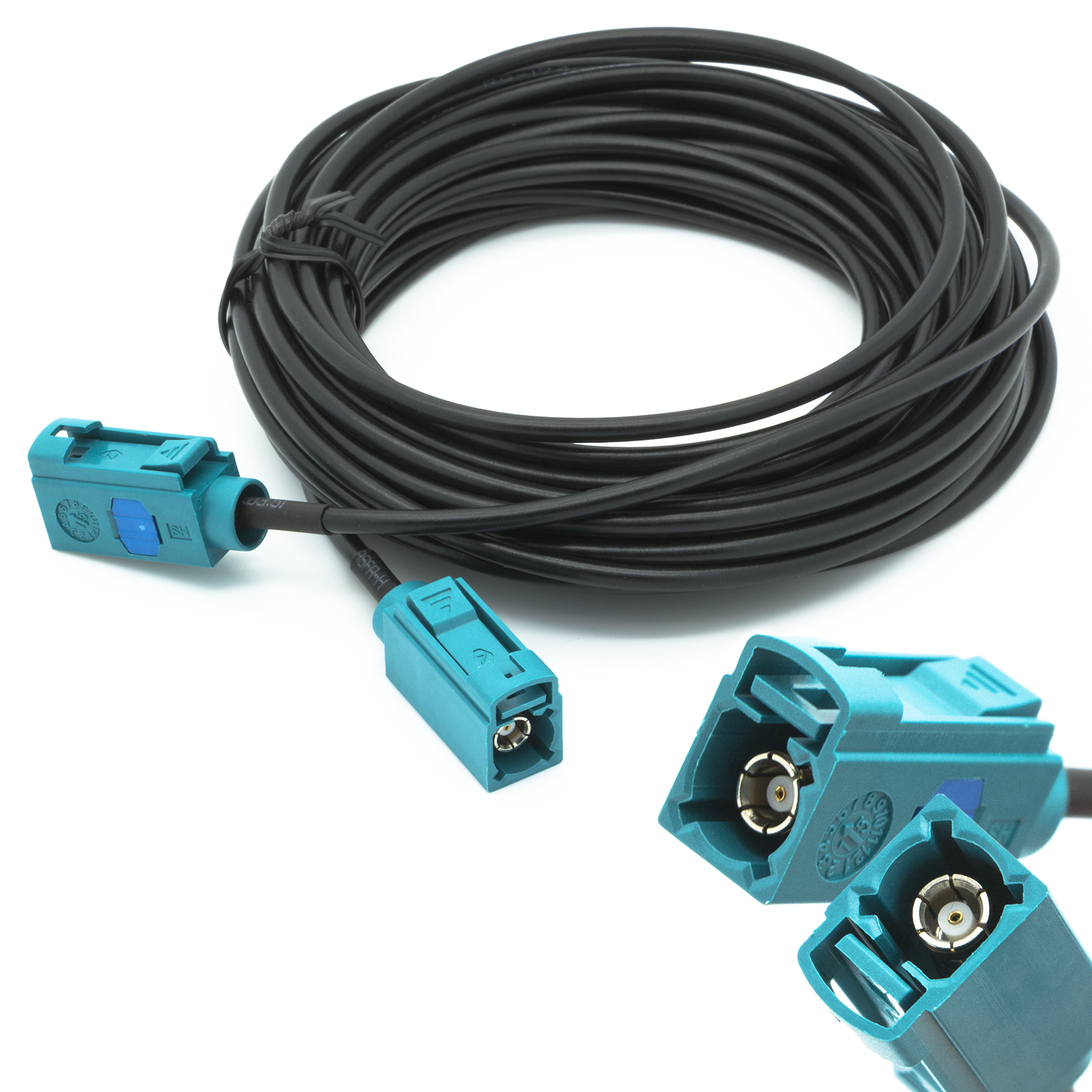 Auto Antennen Verlängerung Kabel 6m / FAKRA Buchse auf Z Stecker FAKRA