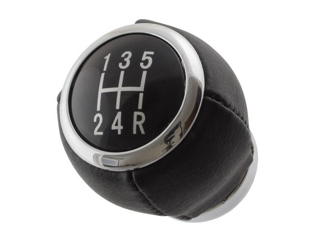 Schaltknauf Schwarz Chrom 5-Gang für Subaru Impreza Forester Legacy Outback