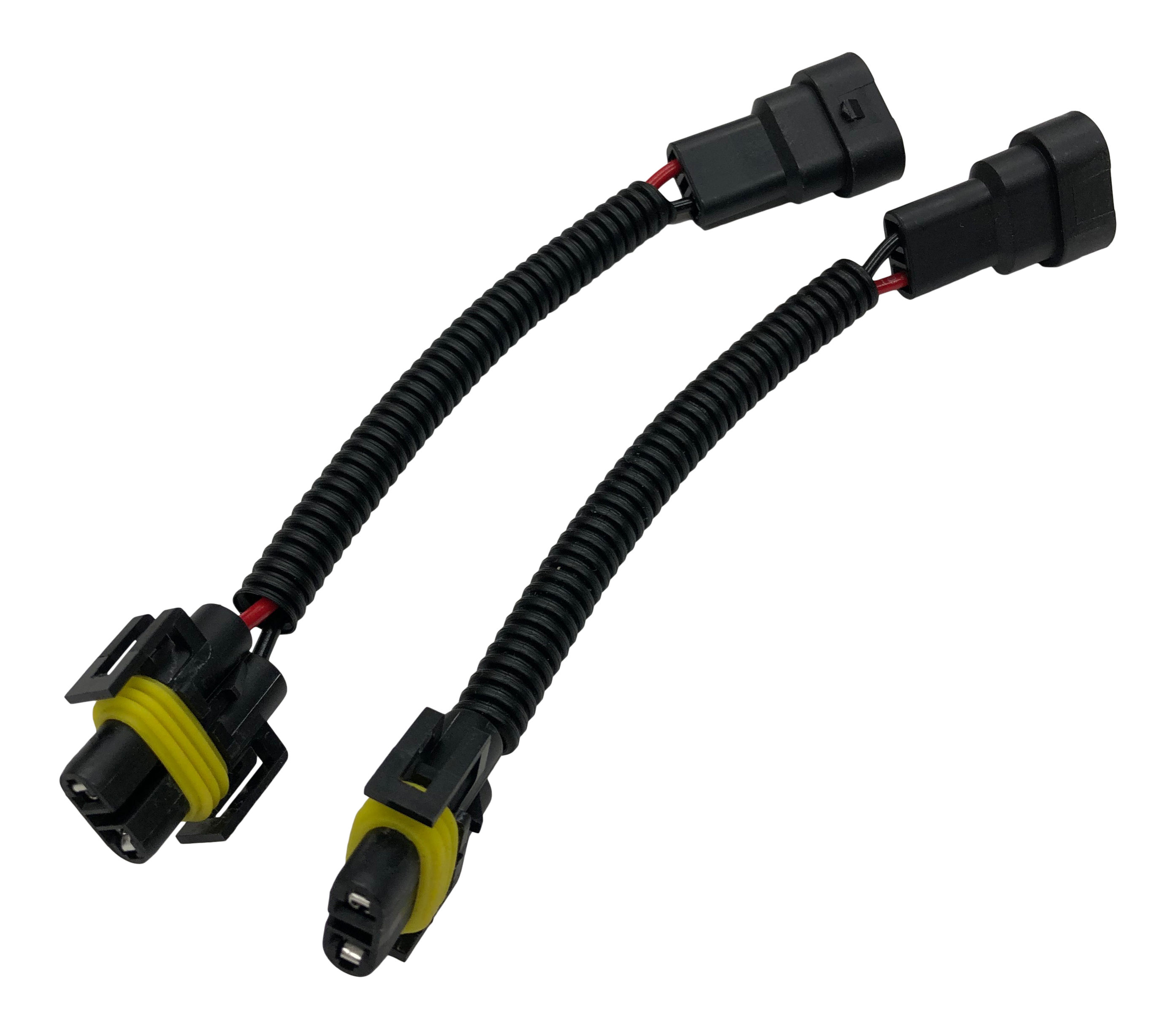 2x HB4 auf H8 / H11 Birnen Adapter Sockel Lampen Fassung Weiblich Männlich
