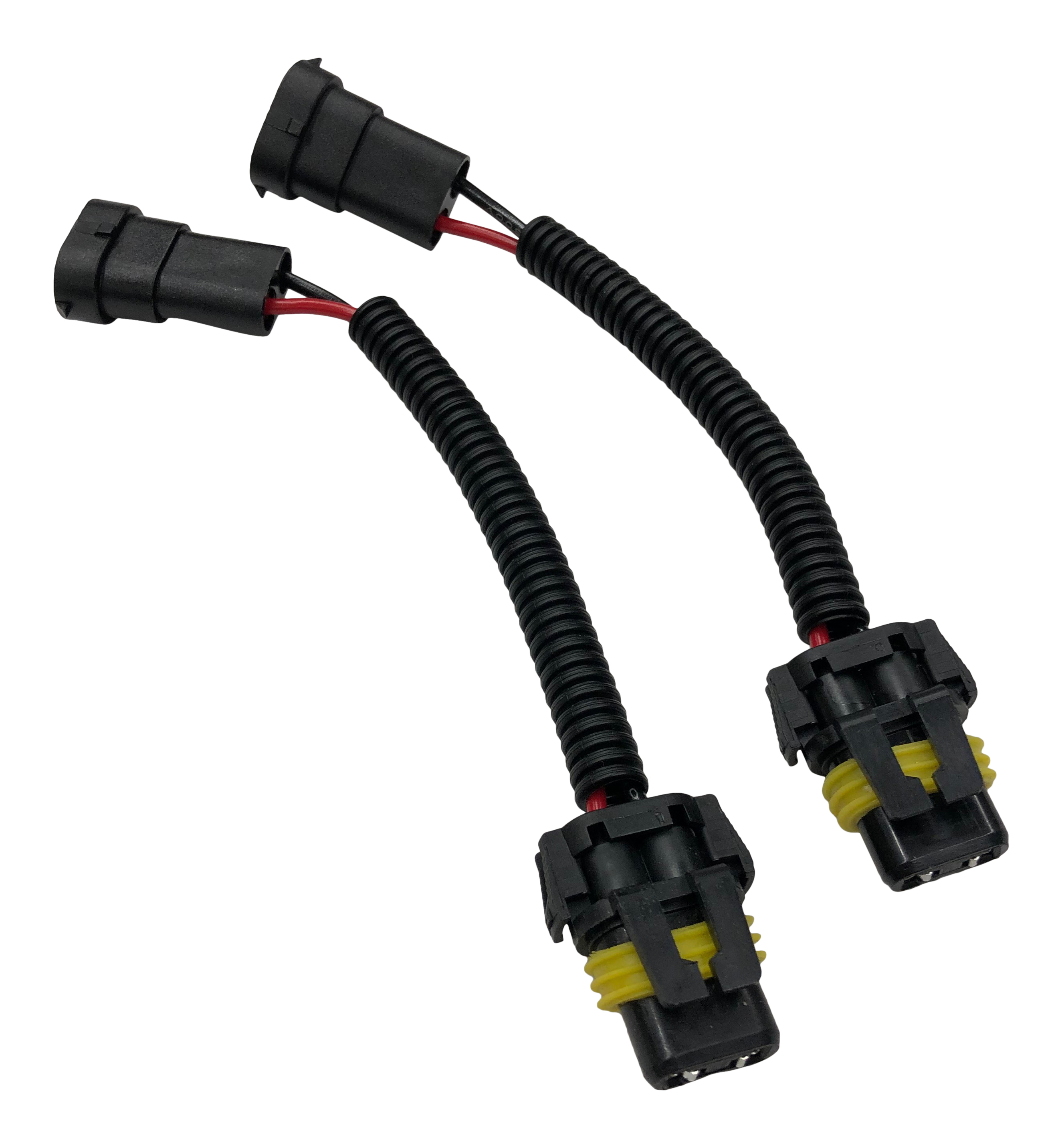 2x Adapter H8 / H11 auf HB4 Birnen Sockel Fassung Lampen Weiblich Männlich