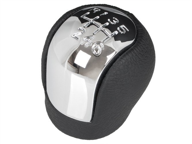 Schaltknauf Schwarz Chrom 6-Gang für Opel Vectra C / Signum 2002-2008