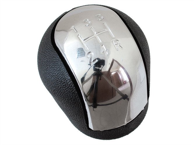 Für Opel Vectra C / Signum 2002-2008 5-Gang Schaltknauf Chrom Schwarz