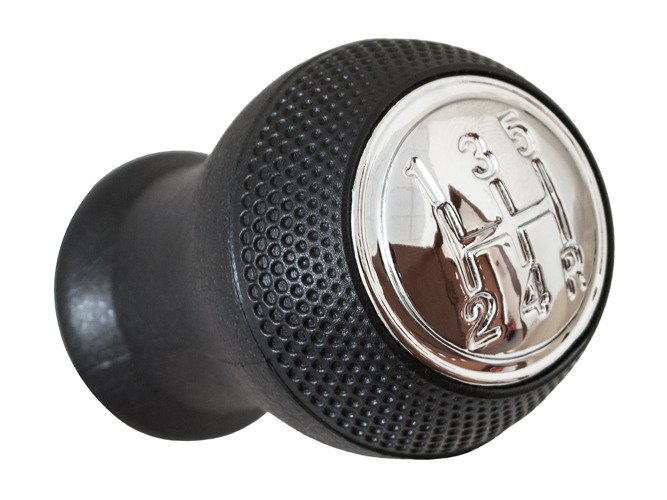 Schaltknauf Knauf Schwarz Chrom 5-Gang für Mazda 323 / Premacy