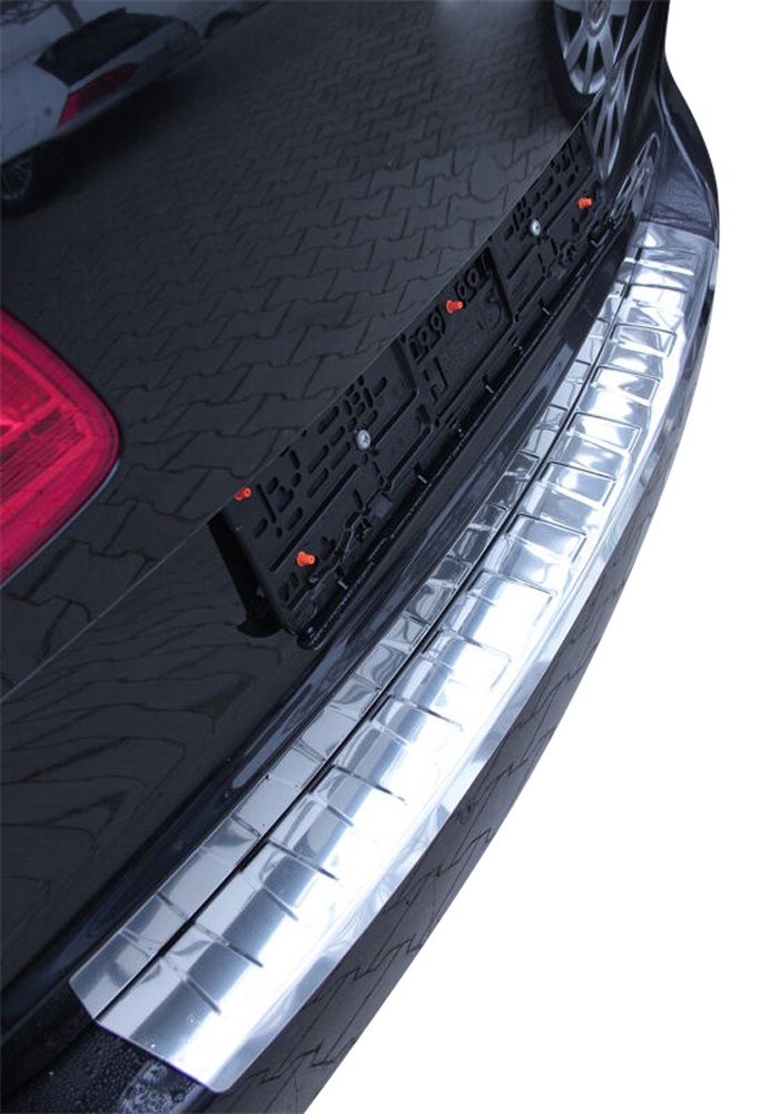 LADEKANTENSCHUTZ Edelstahl V2A Leiste Schutz für VW Touran 1T3 ab Facelift 2010-