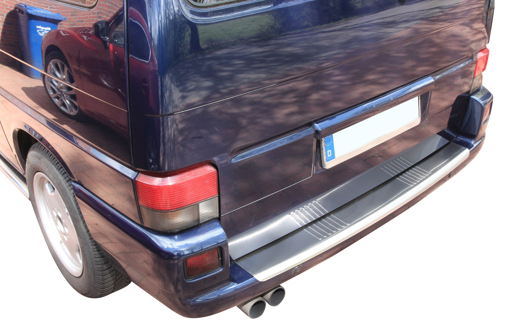 LADEKANTENSCHUTZ Edelstahl V2A Leiste Schutz für VW T4 ab 1996-2003