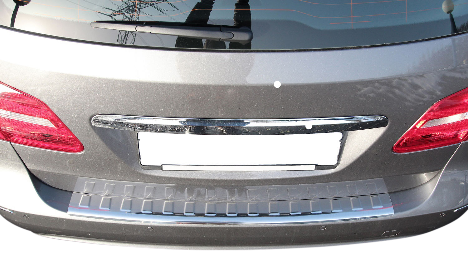 LADEKANTENSCHUTZ Edelstahl V2A für Mercedes B-Klasse W242 / W246 ab 2011-2018