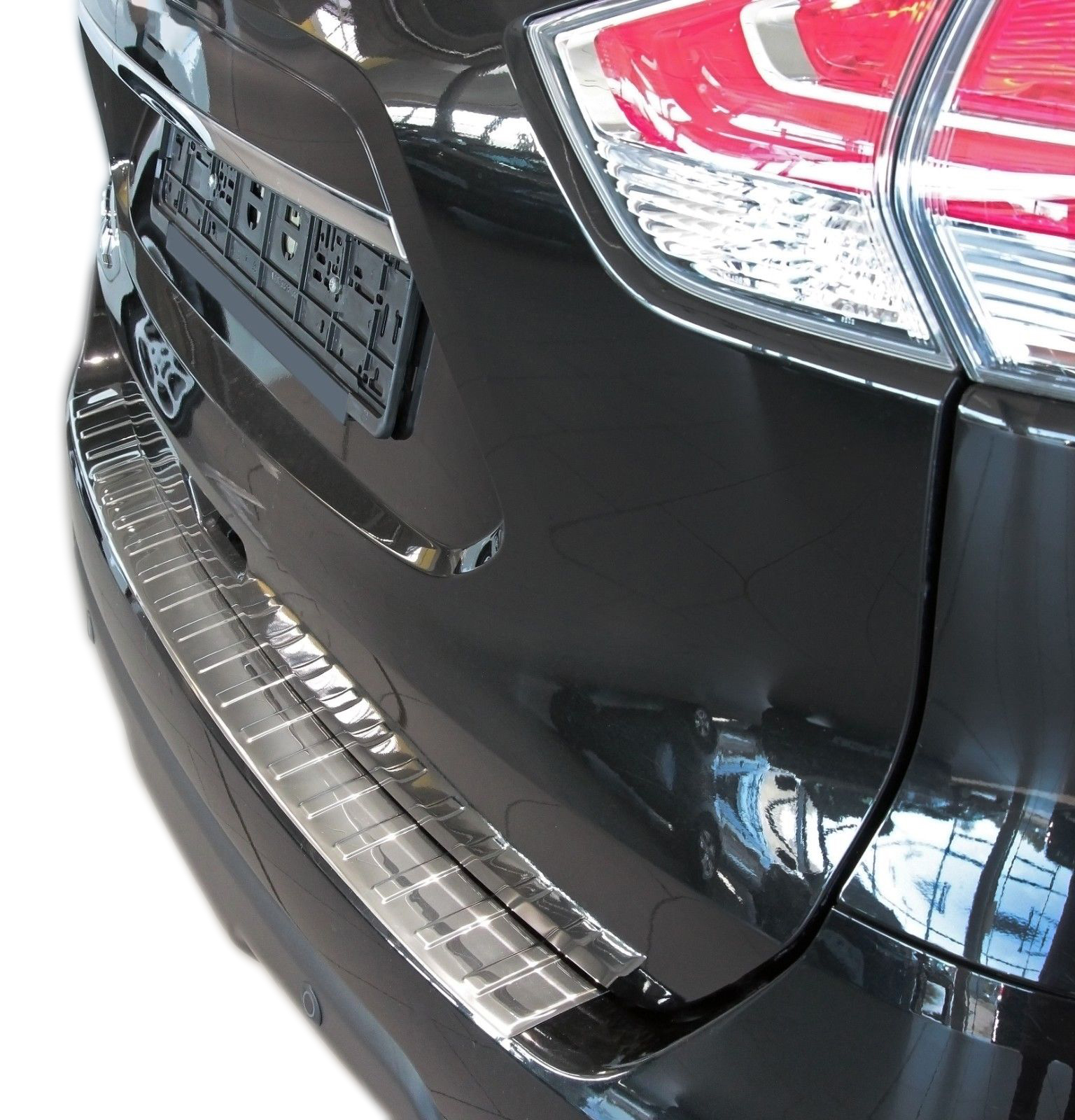 LADEKANTENSCHUTZ Edelstahl V2A Leiste Schutz für Nis X-TRAIL T32 ab 2014-
