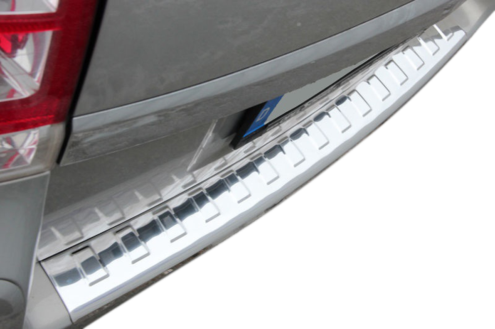 LADEKANTENSCHUTZ Edelstahl V2A Leiste Schutz für Opel Zafira B ab 2005-2014