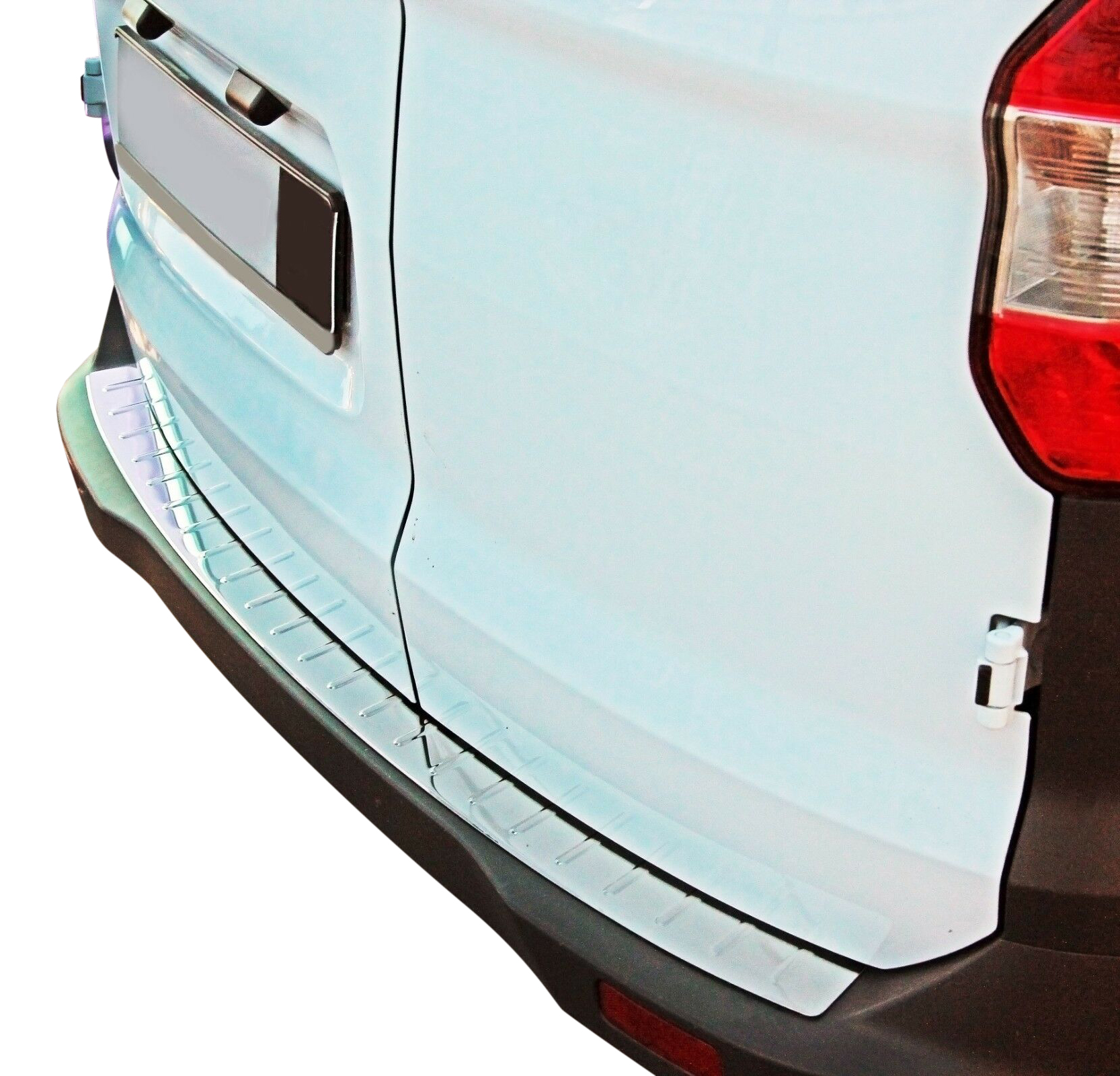 LADEKANTENSCHUTZ Edelstahl V2A Schutz für Ford Transit / Tourneo Courier 2014-