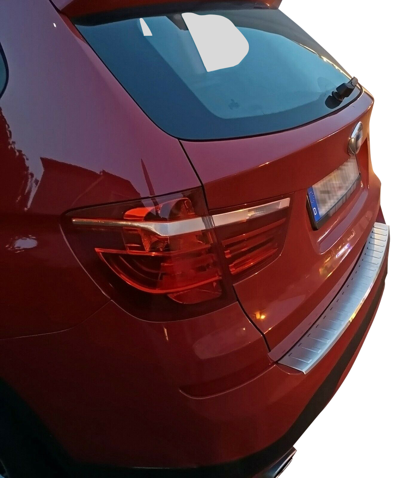 LADEKANTENSCHUTZ Edelstahl MATT Leiste Schutz für BMW X3 F25 ab 2010-2017