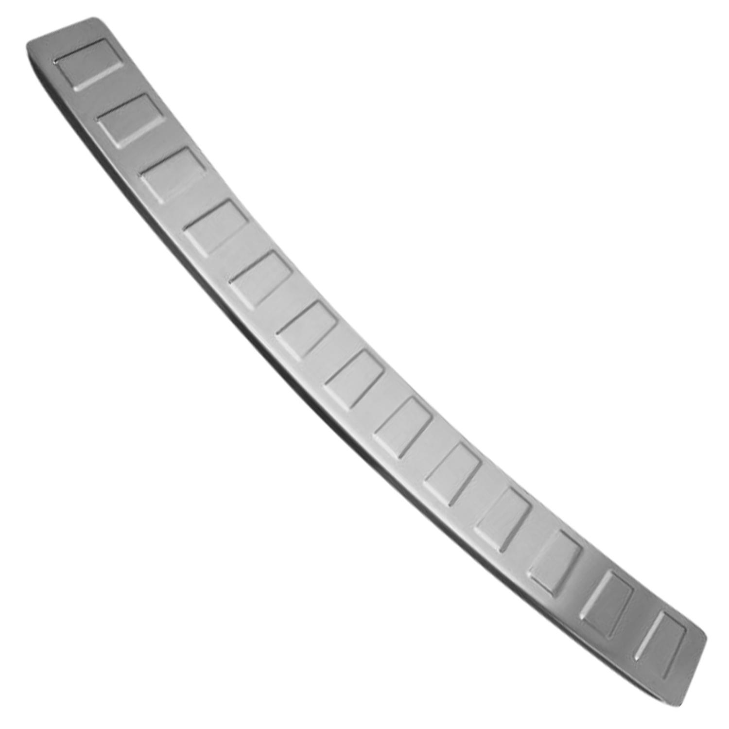 LADEKANTENSCHUTZ Edelstahl MATT Schutz für VW Sharan II 7N / Seat Alhambra