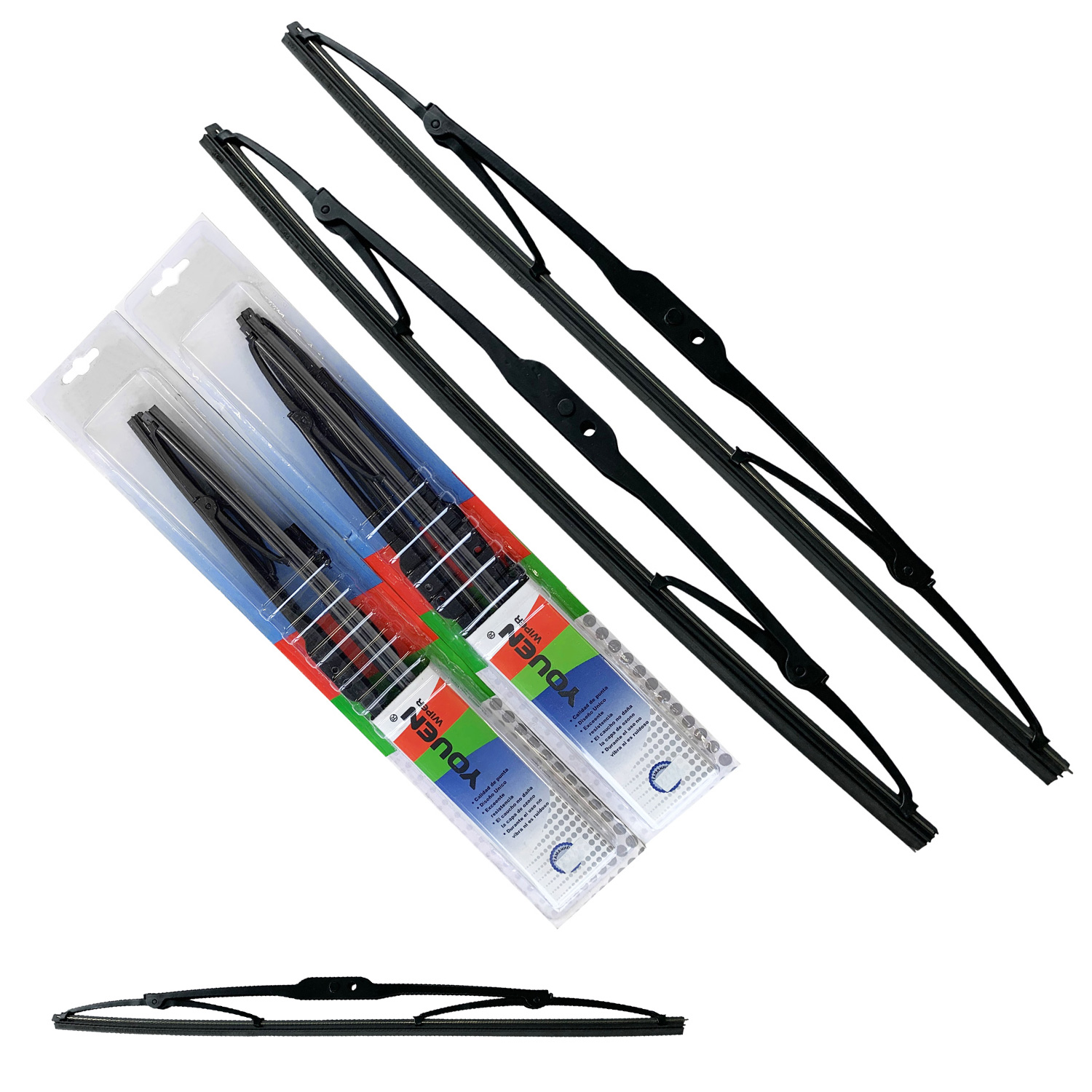 3x PREMIUM CLASSIC Scheibenwischer  VORNE + HECKWISCHER = CLASSIC