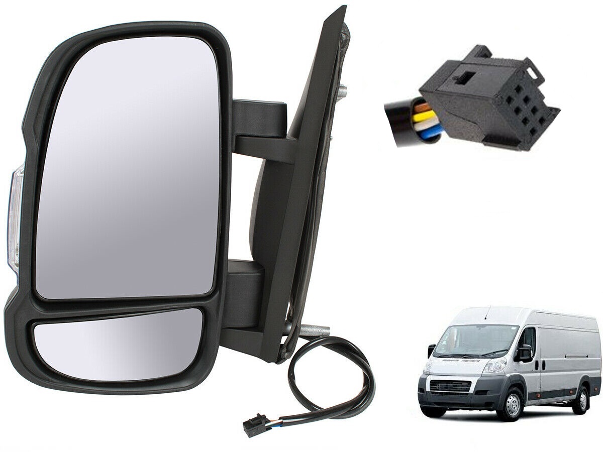 LINKS Außenspiegel Spiegel KURZER ARM elektrisch für Peugeot Boxer II ab 2006-