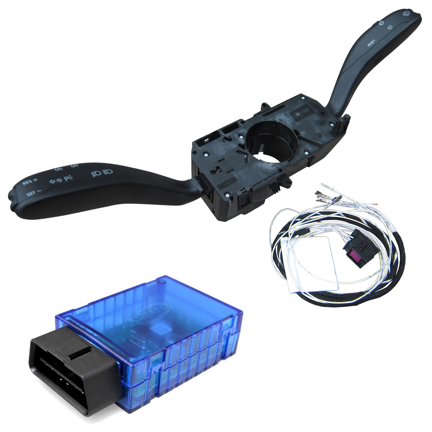 Original GRA Tempomat Kabelbaum + Dongle KOMPLETT mit MFA für VW T5 V 2003-2009