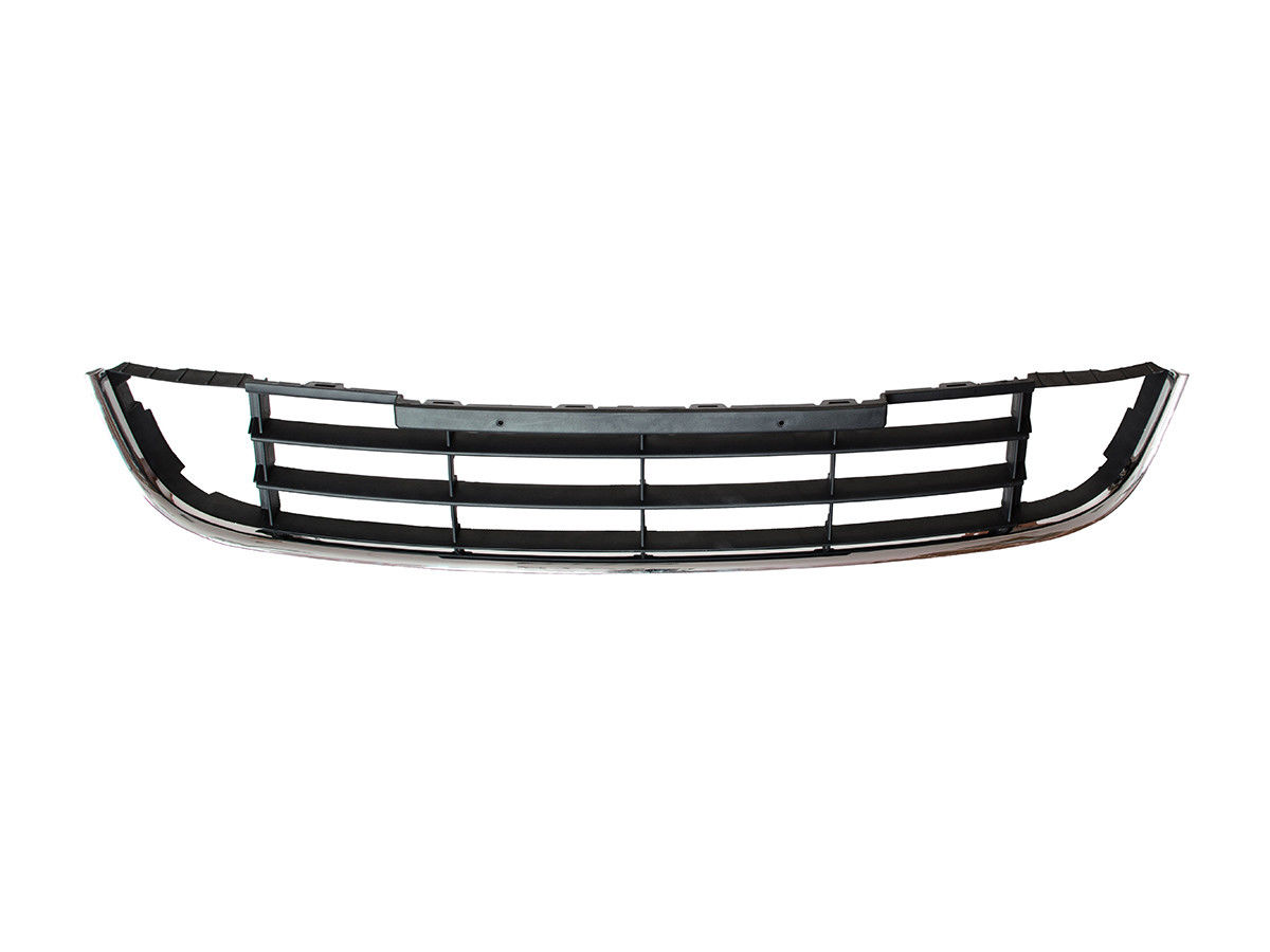 Gitter MITTE Stoßstange Grill Chrom Rahmenfür Skoda Octavia II 1Z ab 2009-2011