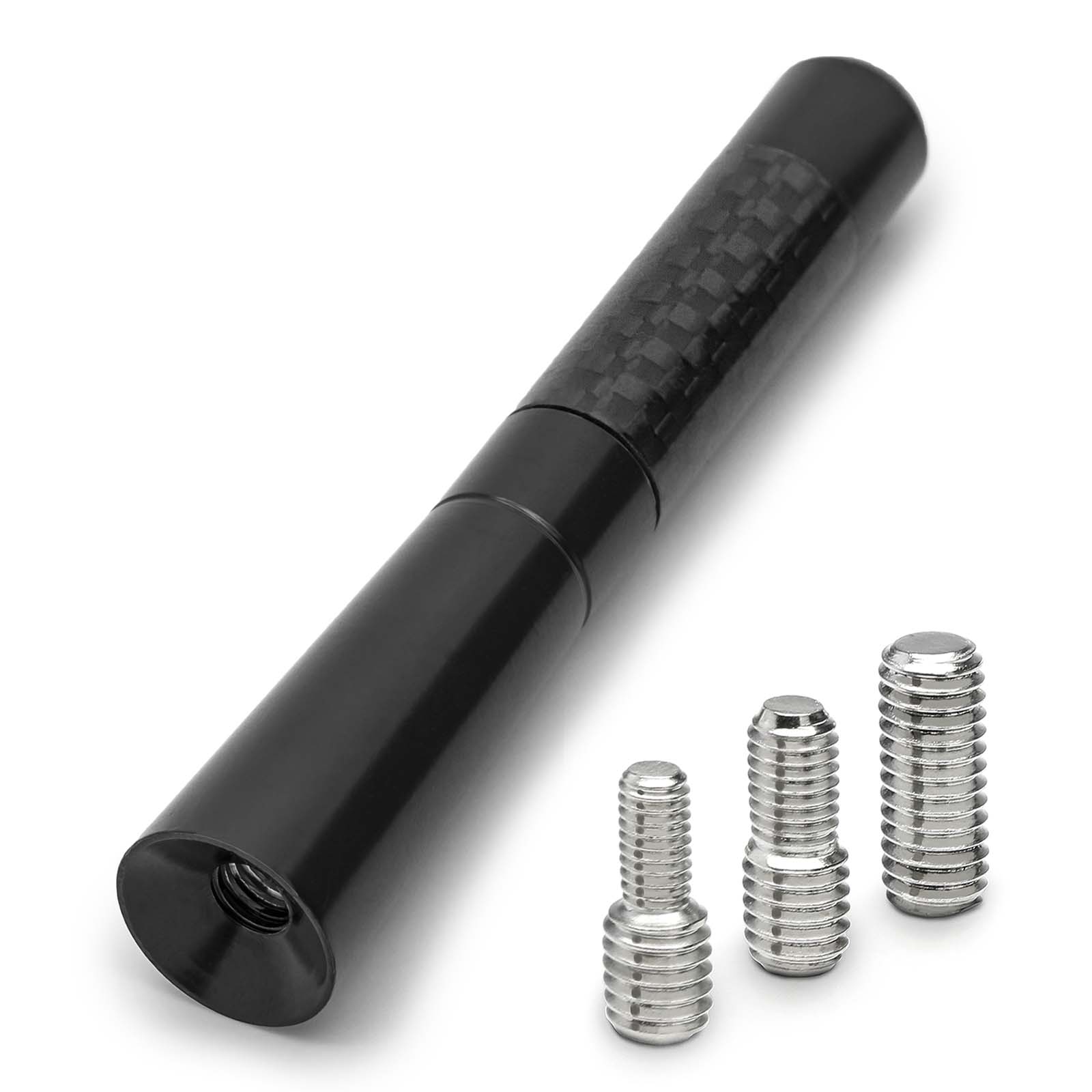 Premium Carbon  9cm Kurzstab Stab Antenne Auto Radio für viele Fahrzeuge