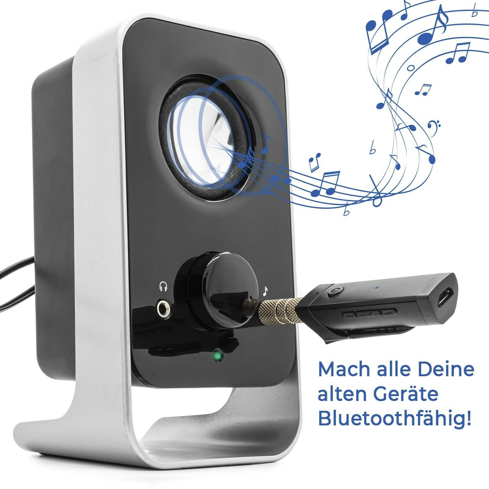BLUETOOTH Musik Stream Interface FREISPRECHEN AUX Klinke MP3 für viele Fahrzeuge