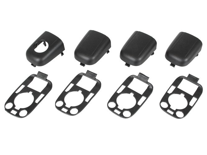 Türgriff Abdeckung Kappen Set für Peugeot 307 + SW CC Citroen C2 C3 C3 Pluriel