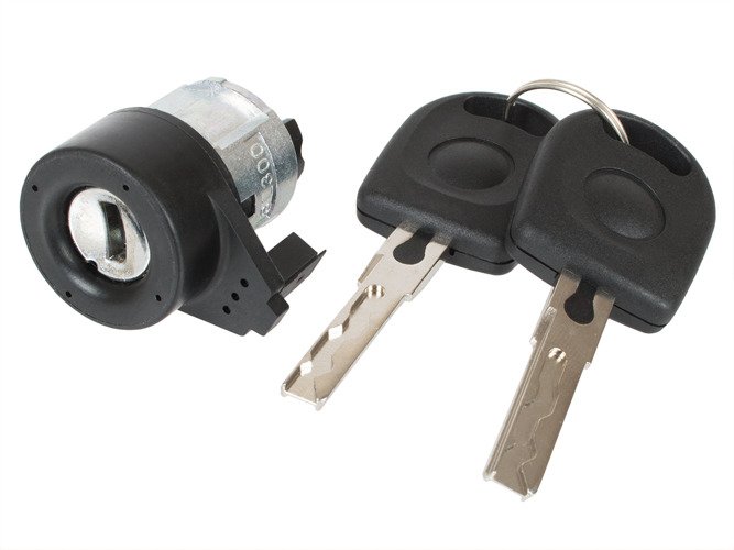 Zündschloss Zündung + 2x Schlüssel für VW Golf 4 Bora Beetle Passat B5 Polo 9N