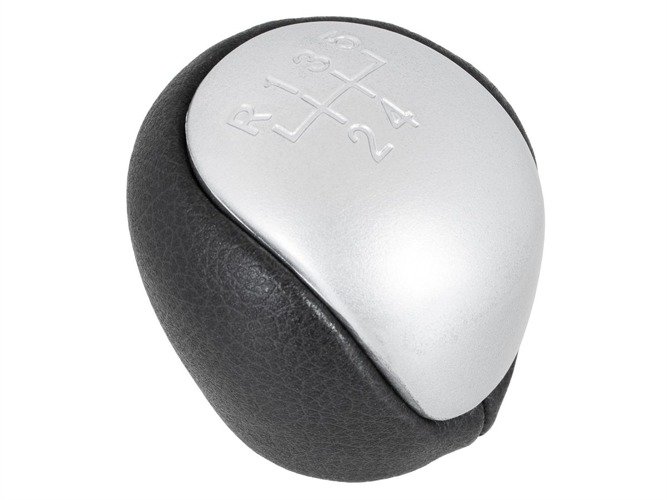Schaltknauf Knauf in Schwarz / Alu 5-Gang für Kia Soul Optima Cerato Forte K5