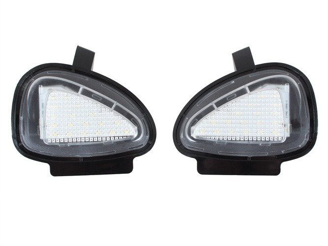 2x LED Umfeldbeleuchtung Spiegel 18 SMD für VW Sharan II 7N / Seat Alhambra II