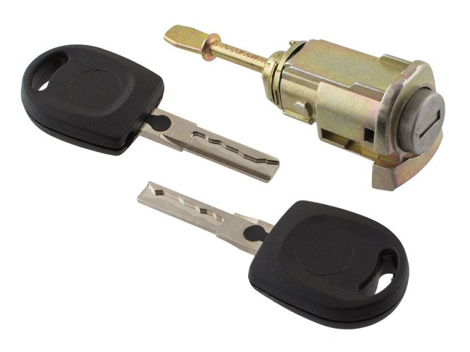 Türschloss Schließzylinder VORNE RECHTS + 2x Schlüssel für VW Lupo