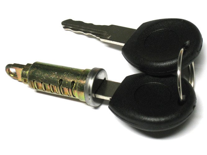 Türschloss Schließzylinder VORNE LINKS = Rechts + 2x Schlüssel für VW Golf 3 III